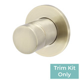 Meir Round Pinless Wall Mixer Trim Kit Only