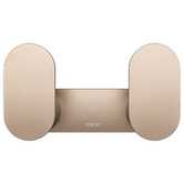 Meir Curvae 100mm Stainless Steel Double Robe Hook