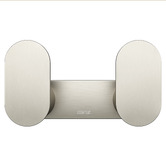 Meir Curvae 100mm Stainless Steel Double Robe Hook
