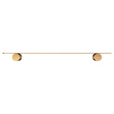 Meir Curvae 400mm Stainless Steel Shower Shelf