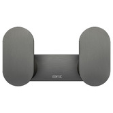 Meir Curvae 100mm Stainless Steel Double Robe Hook