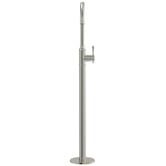 Meir Harrington 210mm Brushed Nickel Floor Mounted Bath Mixer