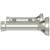 Meir Harrington 700mm Brushed Nickel Double Towel Rail