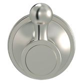Meir Harrington Brushed Nickel Brass Robe Hook