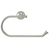 Meir Harrington Brushed Nickel Brass Curved Toilet Roll Holder