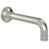 Meir Harrington 200mm Brushed Nickel Bath/Basin Wall Spout