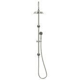 Meir Harrington Brushed Nickel Twin Shower