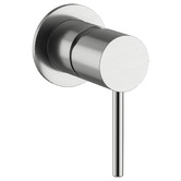 Meir Bayside Stainless Steel Round Shower/Bath Wall Mixer