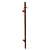 Meir Meir 1000mm Heated Vertical Towel Bar &amp; Hook