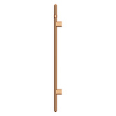 Meir Meir 1000mm Heated Vertical Towel Bar &amp; Hook
