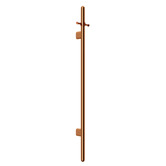 Meir Meir 1000mm Heated Vertical Towel Bar &amp; Hook