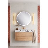 Meir 136mm Curved Bath/Basin Wall Spout