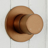 Meir Round Pinless Wall Mixer Trim Kit Only