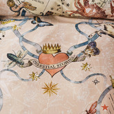 Camilla House of Horoscopes 500TC Cotton Sateen Quilt Cover Set