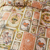 Camilla House of Horoscopes 500TC Cotton Sateen Quilt Cover Set