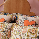 Camilla House of Horoscopes 500TC Cotton Sateen Quilt Cover Set