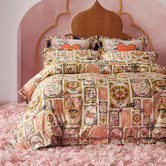 Camilla House of Horoscopes 500TC Cotton Sateen Quilt Cover Set