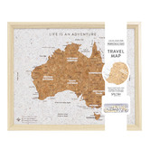 Splosh Australia Map Travel Board