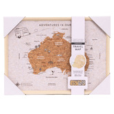 Splosh Caravan Australia Travel Map Pin Board