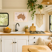 Splosh Caravan Australia Travel Map Pin Board