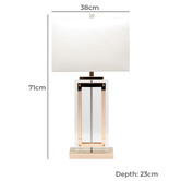 Evelyn Home 71cm Castiel Table Lamp