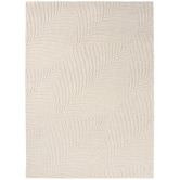 Wedgwood Cream Folia Hand-Tufted Wool Rug
