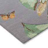 Wedgwood Grey Hummingbird Hand-Tufted Indoor/Outdoor Rug