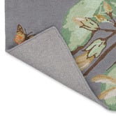 Wedgwood Grey Hummingbird Hand-Tufted Indoor/Outdoor Rug