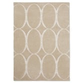 Wedgwood Beige Renaissance Hand-Tufted Wool-Blend Rug