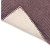 Wedgwood Mink Folia Hand-Tufted Wool Rug