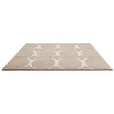 Wedgwood Beige Renaissance Hand-Tufted Wool-Blend Rug