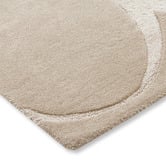 Wedgwood Beige Renaissance Hand-Tufted Wool-Blend Rug