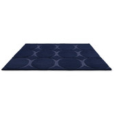 Wedgwood Blue Renaissance Hand-Tufted Wool-Blend Rug