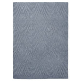 Wedgwood Cool Grey Folia Hand-Tufted Wool Rug