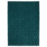 Wedgwood Teal Gio Hand-Tufted Wool-Blend Rug