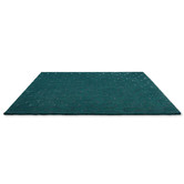 Wedgwood Teal Gio Hand-Tufted Wool-Blend Rug