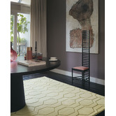 Wedgwood Cream Wedgwood Arris Designer Hand-Tufted Rug