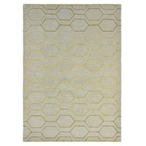 Wedgwood Grey Wedgwood Arris Designer Hand-Tufted Rug