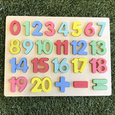 Jenjo Games Kids' Letters &amp; Numbers Puzzle