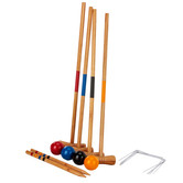 Jenjo Games Kids' Outdoor Croquet Game Set