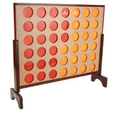 Jenjo Games Natural Giant Connect 4-In-A-Row Game Set