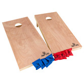 Jenjo Games Cornhole Boards &amp; Bean Bags Toss Competition Set