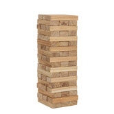 Jenjo Games 54 Piece 63cm Giant Outdoor Wooden Blocks Set