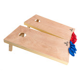 Jenjo Games Cornhole Boards &amp; Bean Bags Toss Competition Set