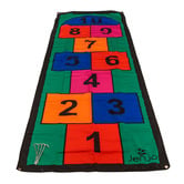 Jenjo Games Kids' Multi-Coloured Hopscotch Mat with Pegs