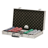 Jenjo Games Silver Poker Game Set
