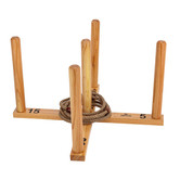 Jenjo Games 100cm Wooden Outdoor Quoits Set