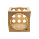 Jenjo Games Kids&#039; Natural Wooden Climbing Cube