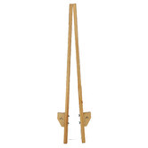 Jenjo Games Natural Pine Wood Walking Stilts
