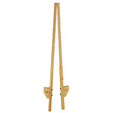Jenjo Games Natural Pine Wood Walking Stilts